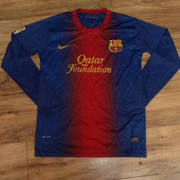 fcb long sleeve jersey